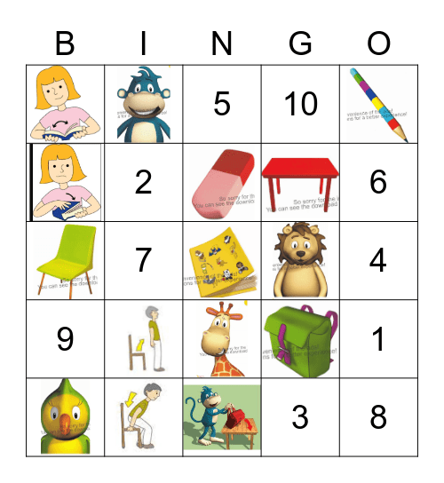 LK2u1 Bingo Card