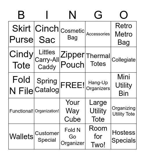 Ashley's Spring 31 Party!! Bingo Card