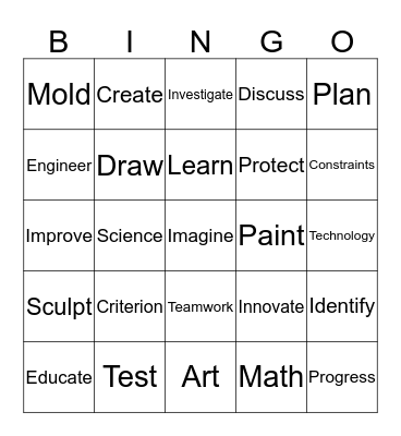 STEAM BINGO Card