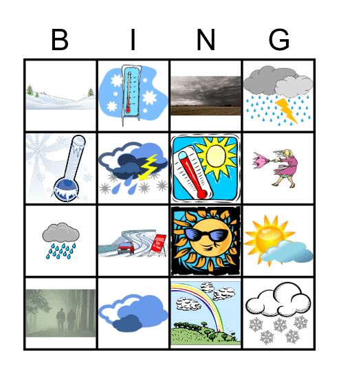 Le Temps Bingo Card