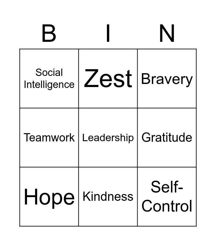 character-strengths-bingo-card