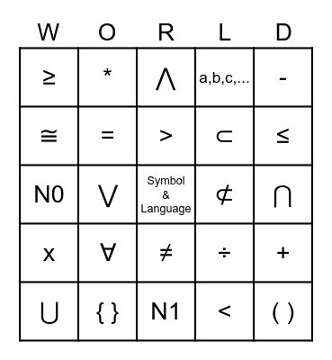 NR11 MATHEMATICS IN THE MODERN Bingo Card