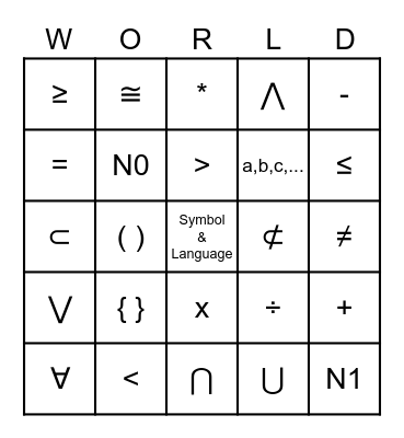 NR11 MATHEMATICS IN THE MODERN Bingo Card