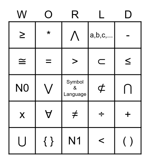 NR11 MATHEMATICS IN THE MODERN Bingo Card