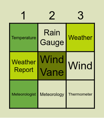 Let's go! Bingo Card