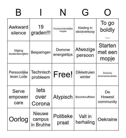 APV / Nathan's Bingo Card