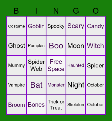 ֆքօօօoooօӄʏ ɮɨռɢօ Bingo Card