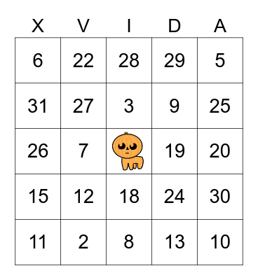 Team Novida's Super Scary Bingo Exstravaganza Bingo Card