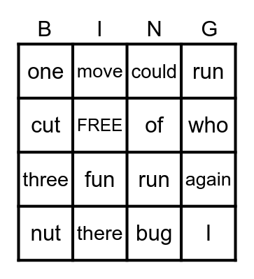 Unit 2 Week 2  Community Jobs Bingo Card