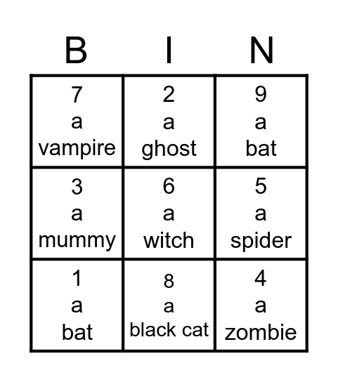 Are you ----   Happy Halloween Bingo! Bingo Card