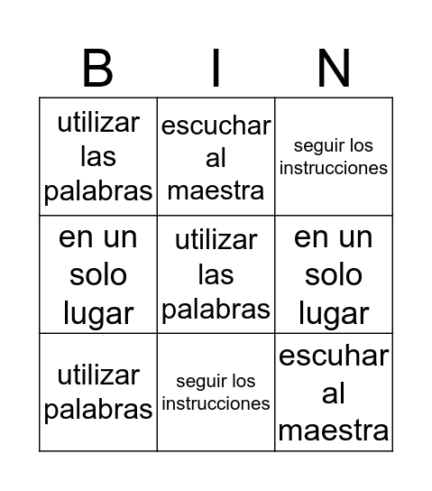 Dagoberto :)  Bingo Card