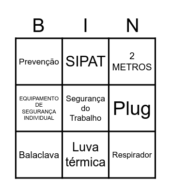 QUIZBINGO SIPAT 2022 Bingo Card