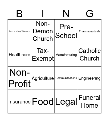 Nati Call Day Bingo Card