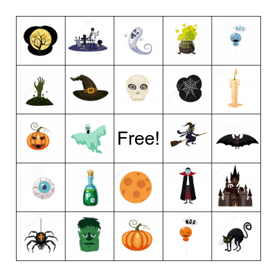 HALLOWEEN BINGO Card