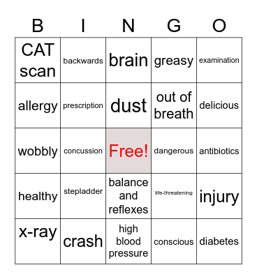 lesson 4 and review Bingo Card