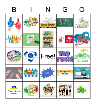 PAM WEEK 2022 Bingo Card