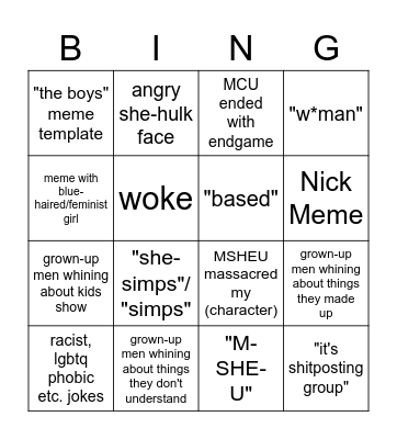 "INTELLIGENCIA" BINGO Card