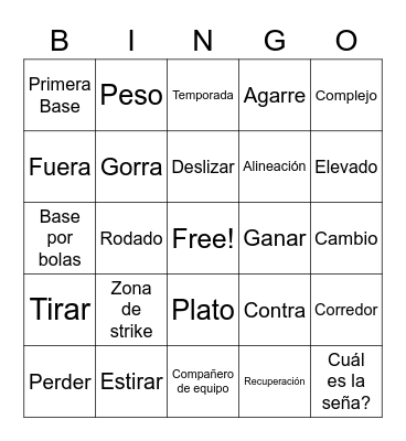 Cincinnati Reds Baseball Bingo Card
