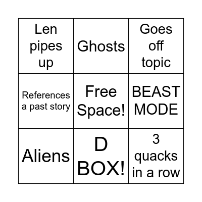 MATH1004 BINGO! Bingo Card
