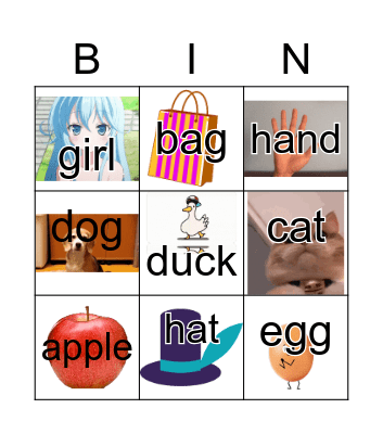 alphabet Bingo Card