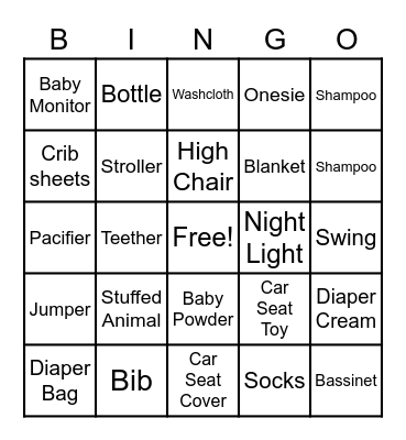 Riverleigh Bingo Card