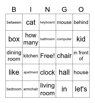 OD1 voc unit 3 Bingo Card