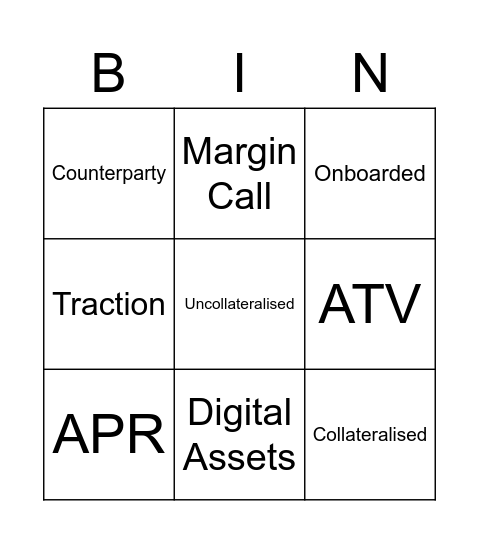 CLST Bingo Card