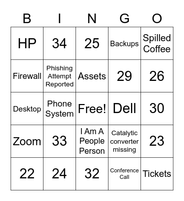 Itzy Bingo Card