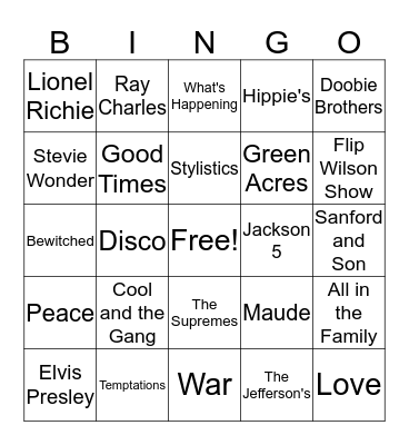 Vanessa's Birthday Party Bingo Card