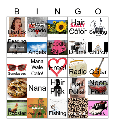Happy Birthday Lupita! Bingo Card