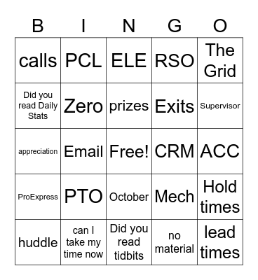 CS WEEK Bingo Card