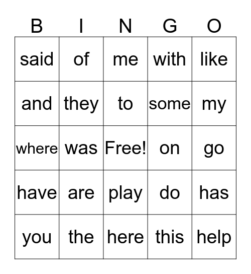 Second Grade WONDERS Smart Start Bingo Card
