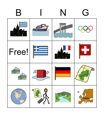 marcus Bingo Card