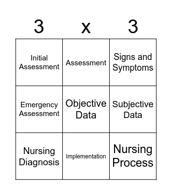Nurses Play BINGO! Bingo Card