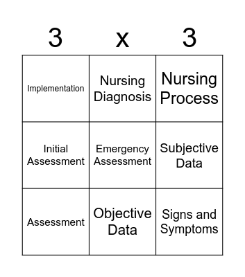 Nurses Play BINGO! Bingo Card