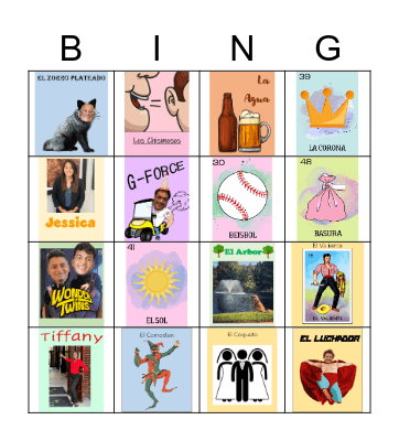 VandyLoteria Bingo Card