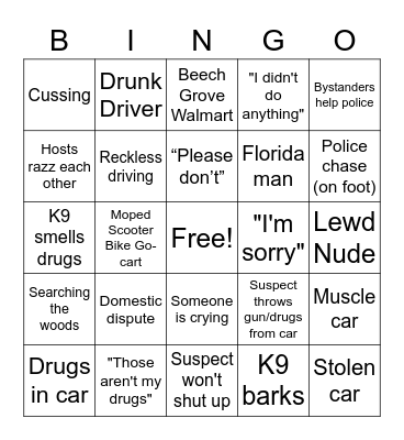 OP Live Bingo Card