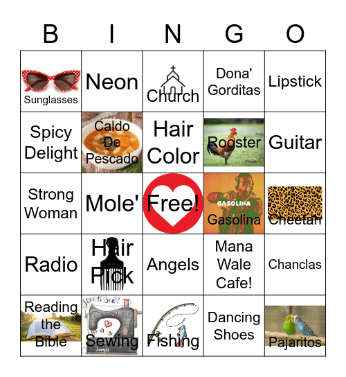 Happy Birthday Lupita! Bingo Card