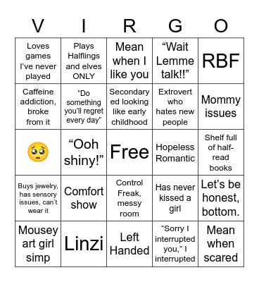 Roast August Time Bingo Card