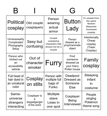 FACTS 2022 Bingo Card