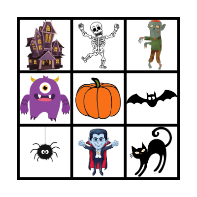 HALLOWEEN BINGO Card