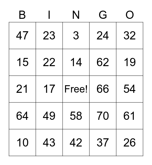 THE BLACK VELVET HALLOWEEN Bingo Card