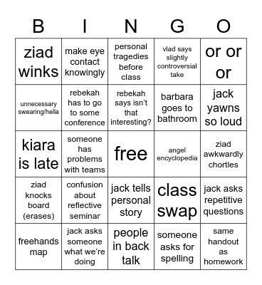 firstbridge bingo Card