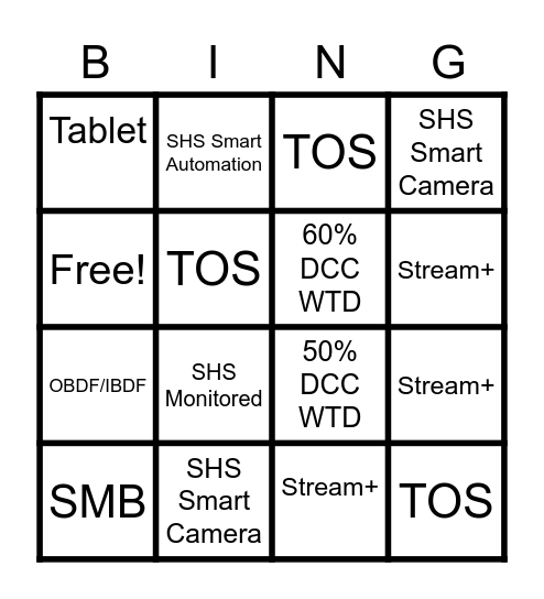 SLAM DUNK WEEK Bingo Card