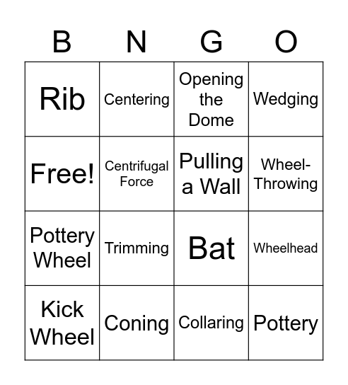 S2/M5 Vocab Bingo Card