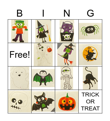 HALLOWEEN Bingo Card