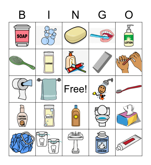 Hygiene BINGO Card