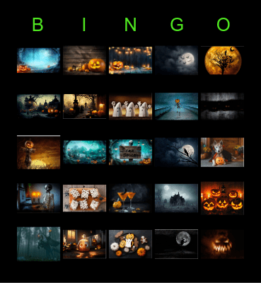 Halloween Fun!!! Bingo Card