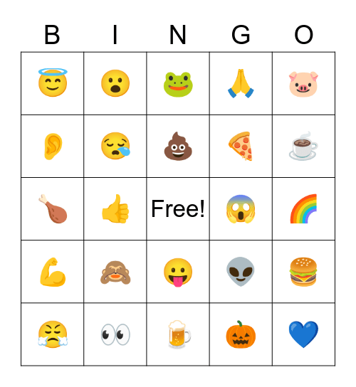 Farewell Bulldog Bingo Card