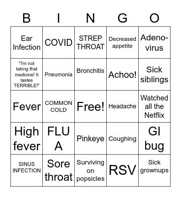 Unmasked Fall '22 Bingo Card